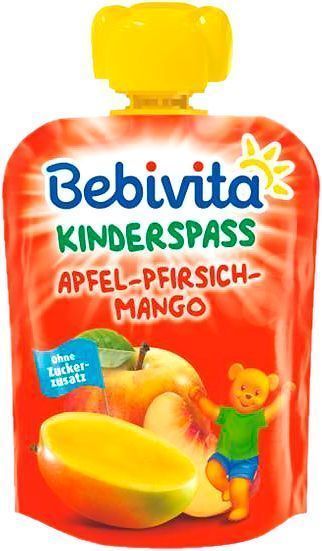 Пюре Bebivita Яблуко-персик-манго 