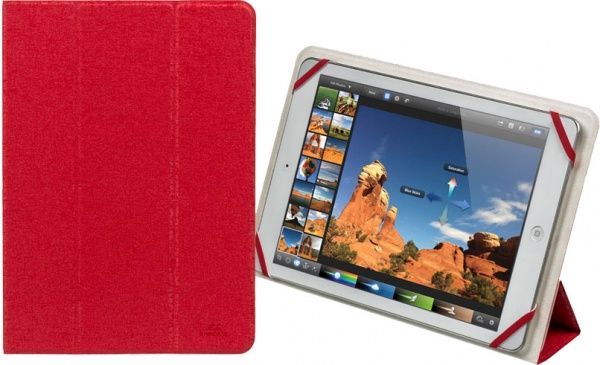 Чохол для планшету RivaCase (3127 White/Red) універсальний двосторонній