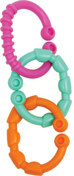 Прорезыватель Playgro Кольца разноцветные 15 408