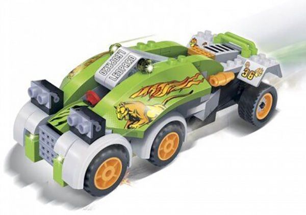 Конструктор BanBao Turbo Машинка для гонок 8612