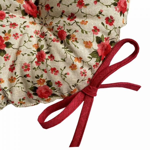 Подушка на стілець РОУЗ Квіти маленькі La Nuit