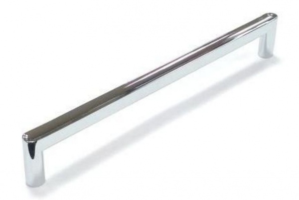 Меблева ручка накладна DC DL 42/128 G2 128 мм хром