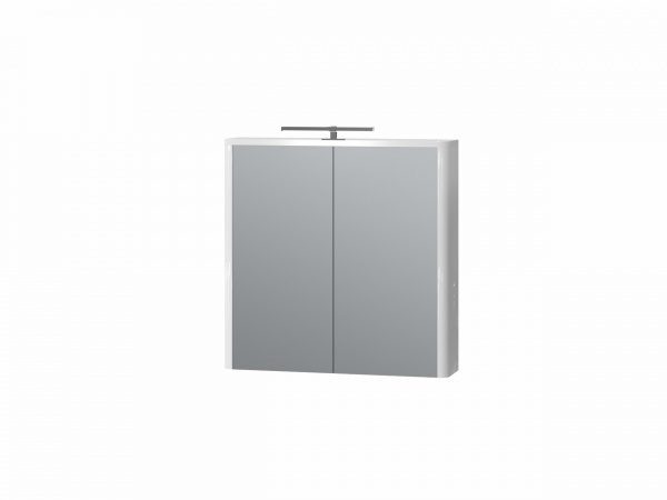 Зеркальный шкаф ЮВЕНТА Livorno-70 белый 