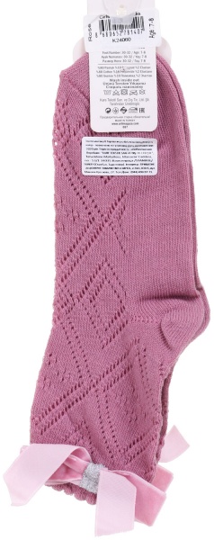 Шкарпетки для дівчаток KATAMINO K24060 KTM81407 р.7-8 світло-рожевий 