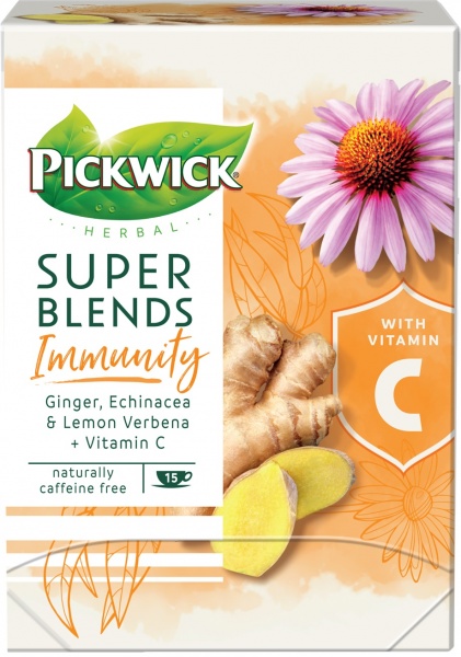 Чай Pickwick Super Blends Immunity 15 шт. 22,5 г 