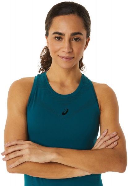 Футболка Asics SEAMLESS RACER BACK 2032C507-300 р.L синій