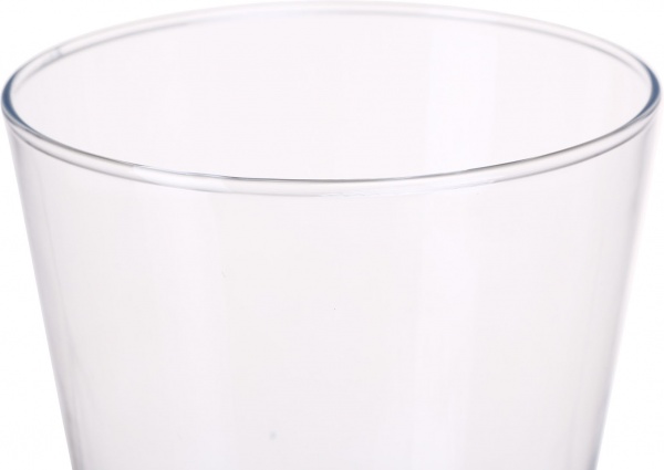 Ваза Pako-If прозора скляна VIDAR Konish h20 D14/10 35521 20 см прозорий 