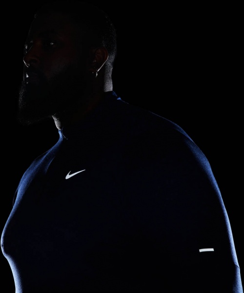 Джемпер Nike DF ELMNT TOP HZ DD4756-451 р. 2XL синій