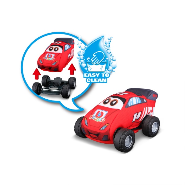 Іграшка Bb Junior Моя перша м'яка машинка Гоночний автомобіль 16-89051