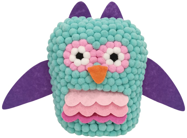 Набор для творчества Mebo Шармик на рюкзак Сова 609-02