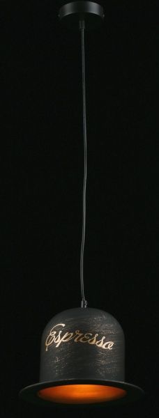 Підвіс Arte Lamp A5064SP-1BN 1x40 Вт E27 золотий Caffe 