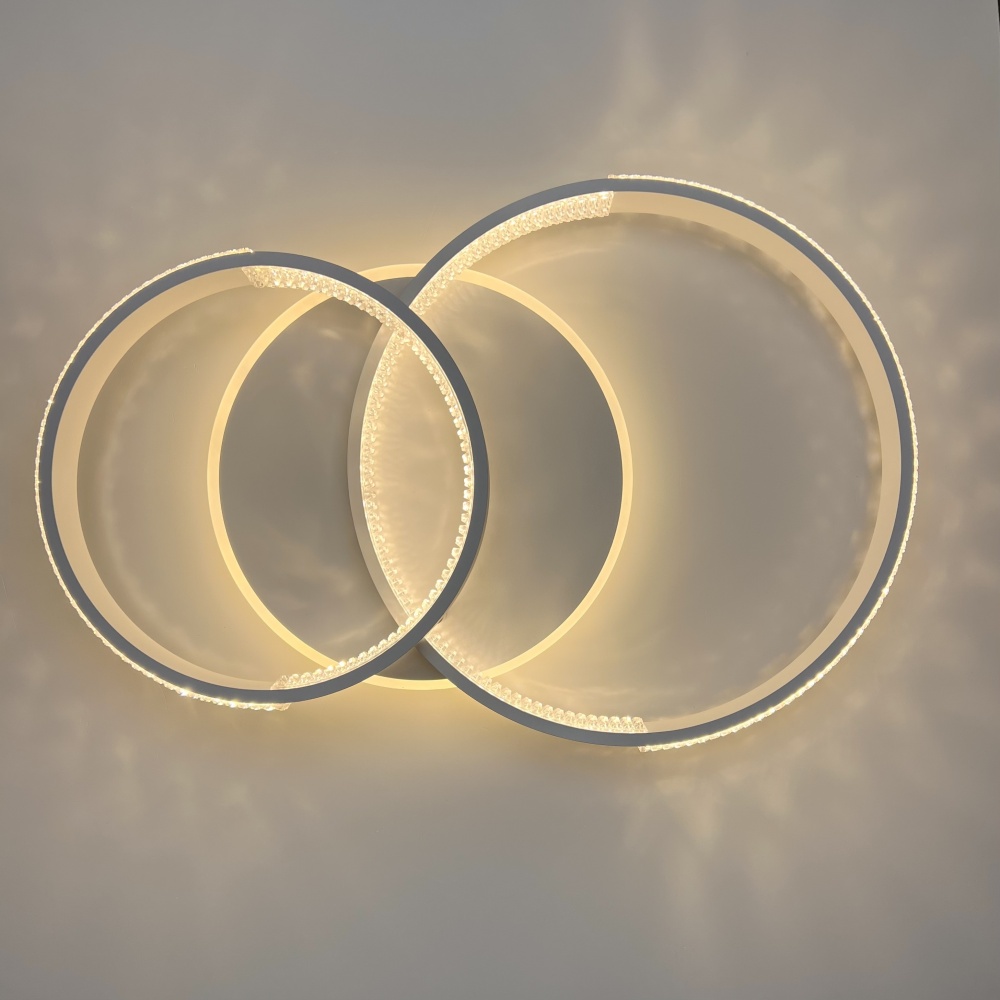 Люстра світлодіодна Luminaria 80 Вт LED-модуль білий AKRILIKA ROUND 80W 3R WHITE