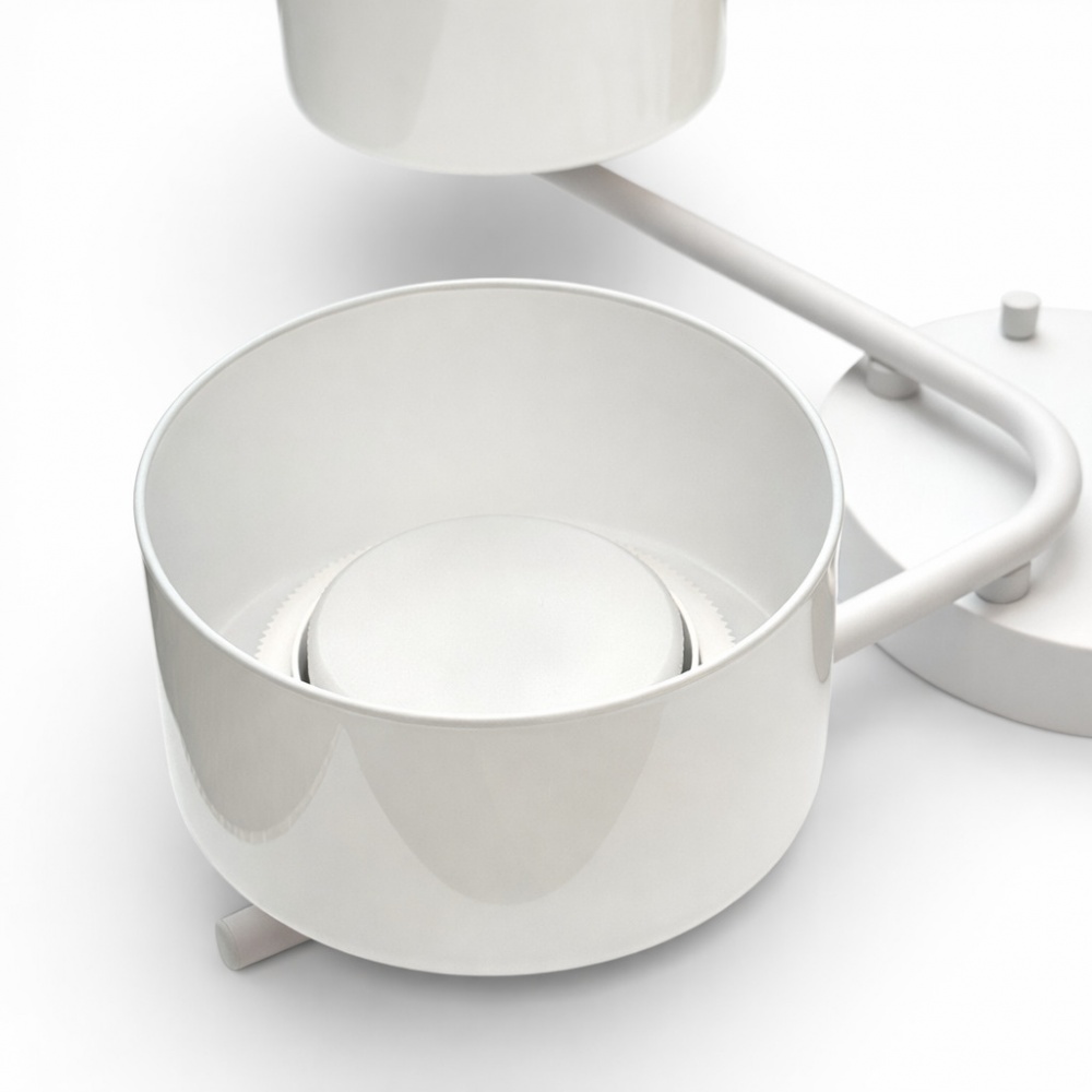 Люстра потолочная LIGHT SET DUSHA MS228 4x12 Вт GX53 белый молочный