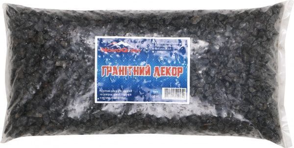 Камни декоративные NovoGran гранитная крошка серая 10 кг