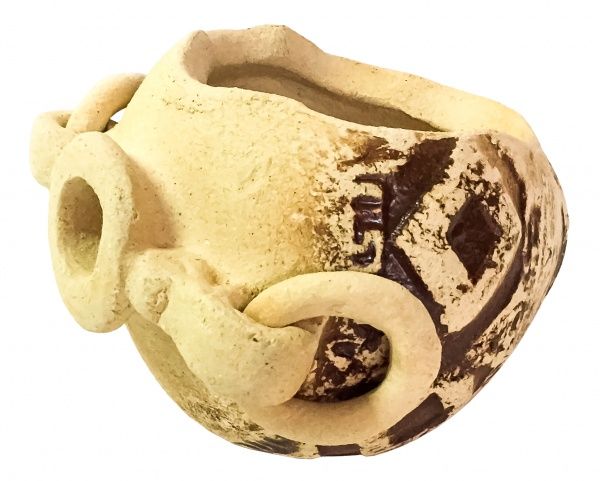 Горшок Амфора София шамот коричневый 