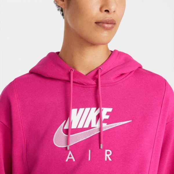 Джемпер Nike W NSW AIR HOODIE CZ8620-615 р. XS рожевий