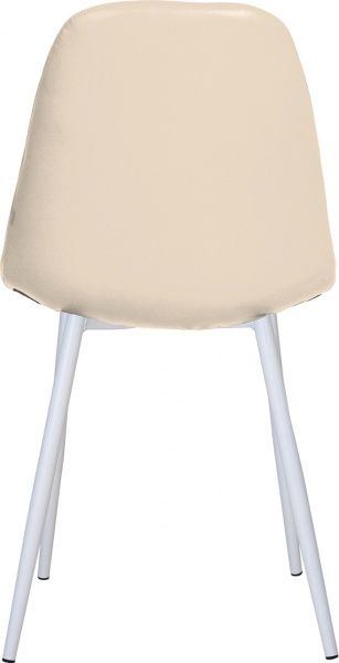 Стілець обідній Nowy Styl FABBI FX WHITE (BOX-2) (CH) V-18 молочний/білий