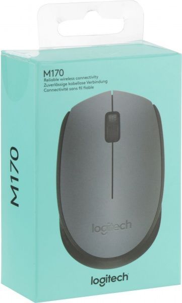 Миша Logitech Wireless Mouse M170 910-004642 black 