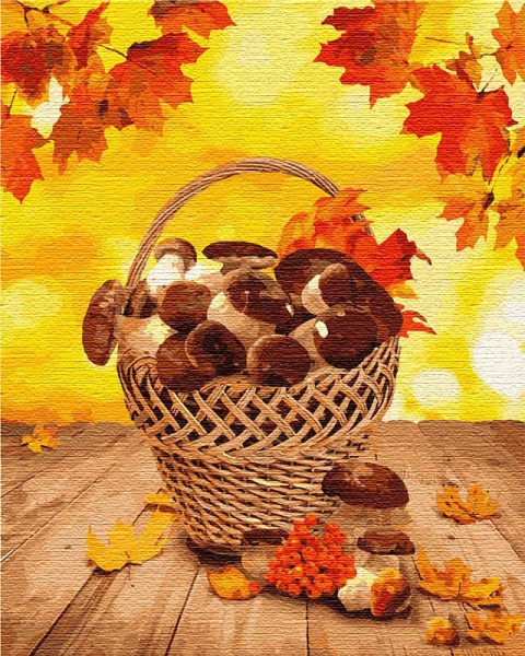 Картина по номерам Лесные дары Идейка 