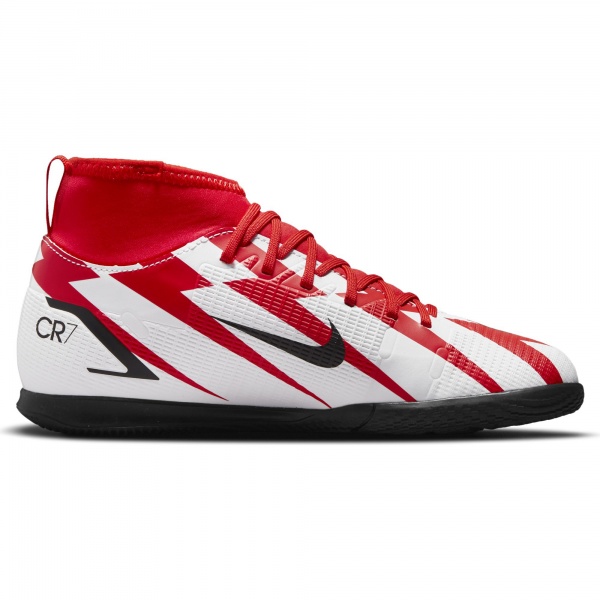 Футзальная обувь Nike JR SUPERFLY 8 CLUB CR7 IC DB0930-600 р.US 4Y красный
