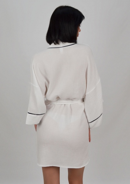 Халат женский Roksana Muslin 1164/11013 р. 46 белый