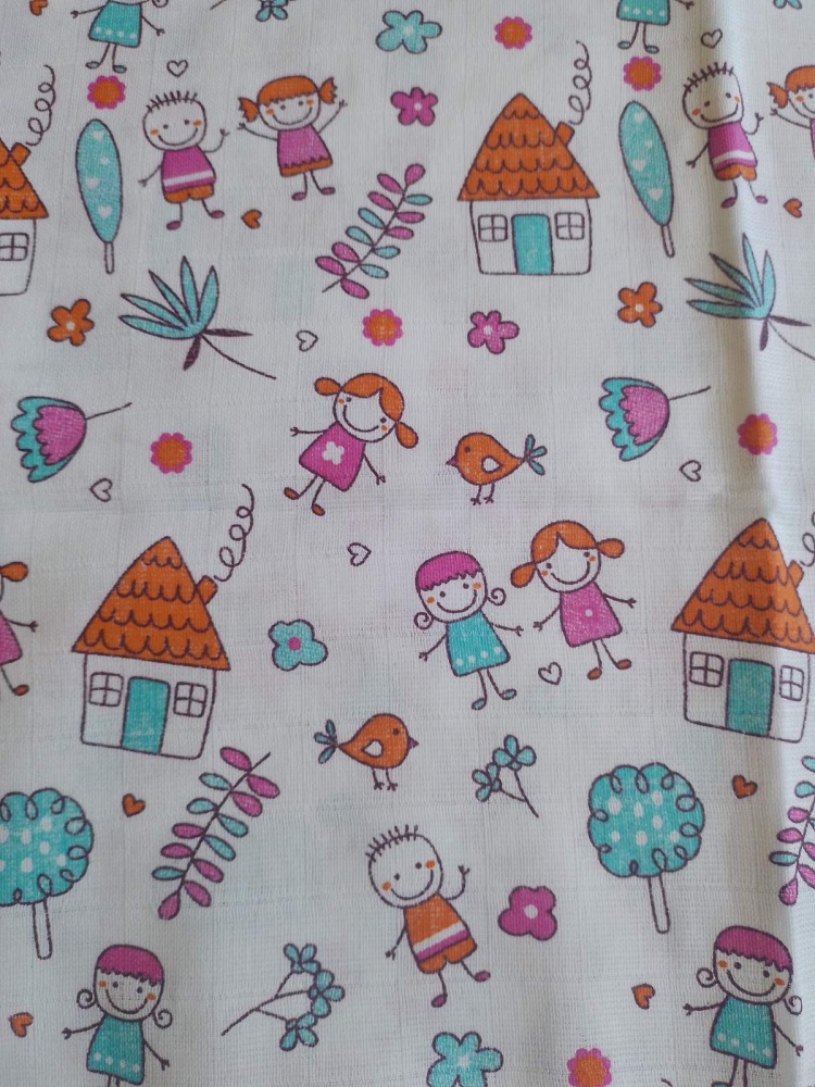 Пелюшки Моя планета муслін К150-10 75x100 см