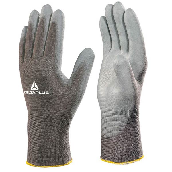 Перчатки Delta Plus с покрытием полиуретан XL (10) WUAVE702GR10