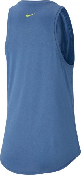 Майка Nike W DRY TALEG HI-NECK JDI BQ3296-458 M синій