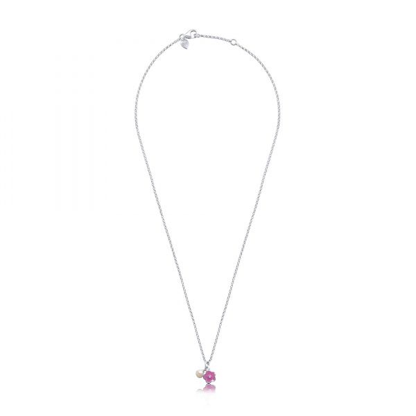 Колье UMa&UMi Цветочек розовый