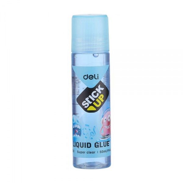 Клей жидкий EA21200 50 мл Stick UP голубой Deli