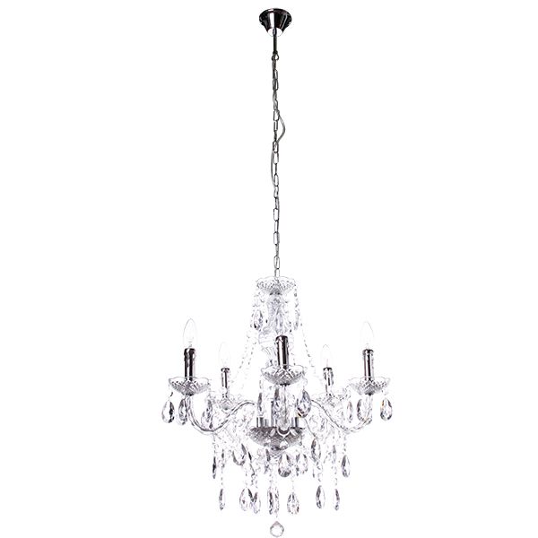 Люстра НСБ Геотон Акрил 1-5 01-5х60-908