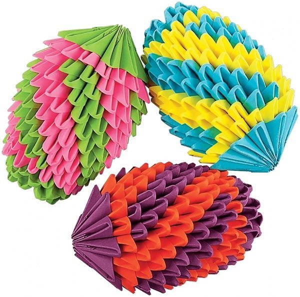 Модульное оригами «Пасхальные писанки»