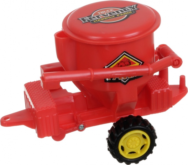 Игровой набор Shantou х6 шт. фермерский трактор с прицепами зеленый JY238796