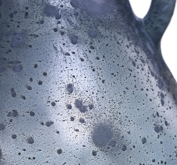 Ваза скляна темно-сірий CANTARO 16 см San Miguel