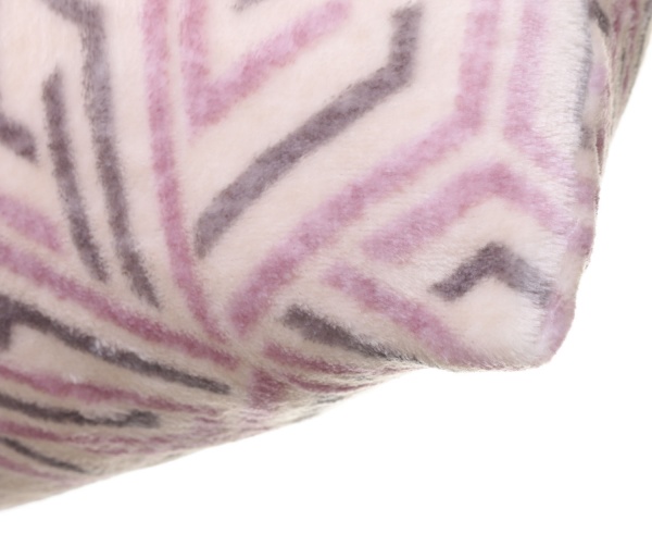 Подушка декоративная Metrix 45x45 см розовый с принтом Frannel 