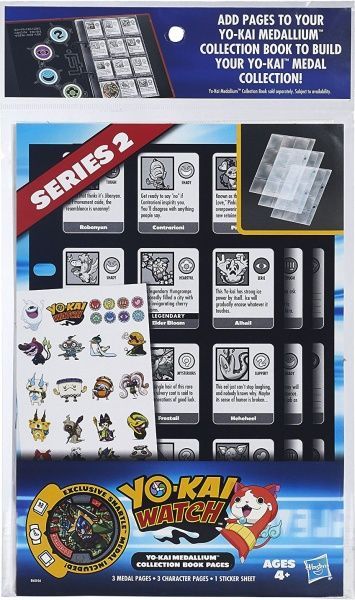 Набір наліпок Hasbro Йо-Кай Вотч Сторінки для альбому колекціонера B6046