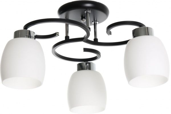 Люстра потолочная Globo Pessoa IV 3xE27 черный 69018-3 