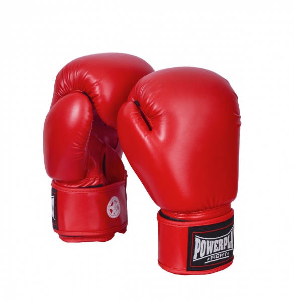 Боксерские перчатки PowerPlay 3004 р. 14 14oz красный