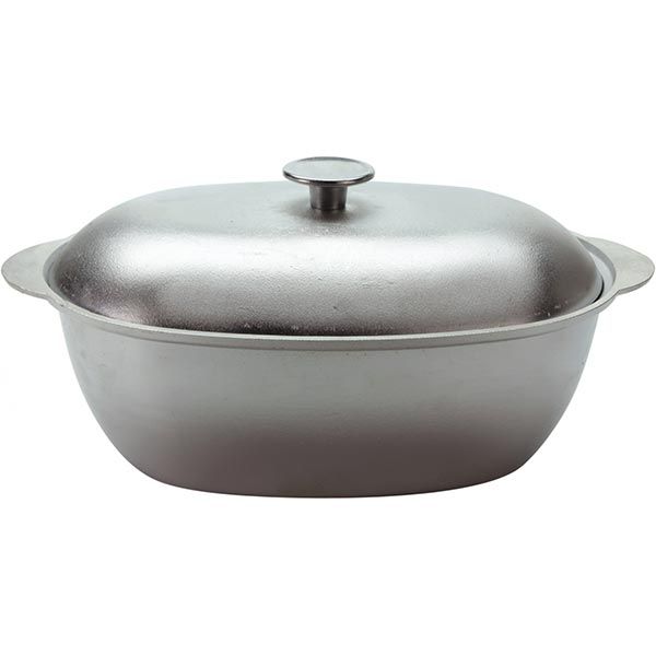 Гусятница алюминиевая с крышкой 6 л G0600 Biol