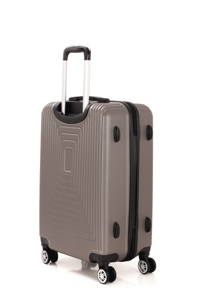 Чемодан 70 л серый MCS V360 на 4 колесах M 24