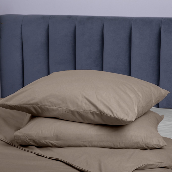 Комплект постельного белья Mono семейный мокко Luna