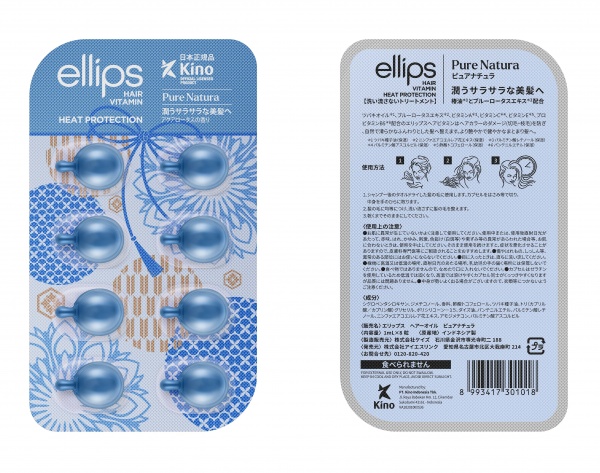 Масло для волос Ellips капсулы Сила Лотоса 8х1 мл 8 мл