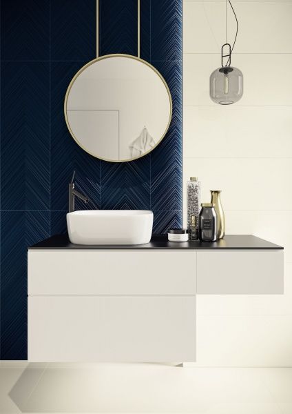 Плитка Ceramika Paradyz INTENSE TONE BLUE struktura B mat 29,8х89,8 