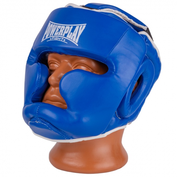 Шолом боксерський PowerPlay 3100 синій р. M 