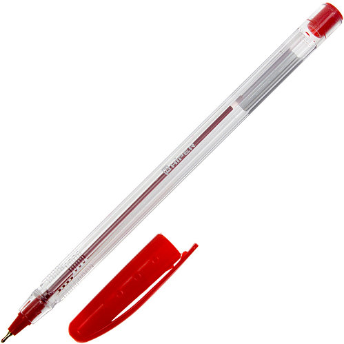 Ручка масляна Hiper Unik HO-530 колір червоний 