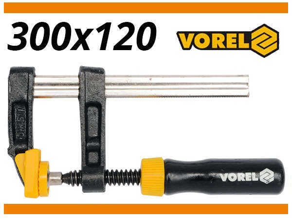 Струбцина Vorel 120х300 мм 37110