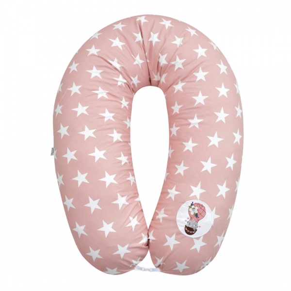 Подушка для кормления IDEIA Звезда пудра 30x190 см 