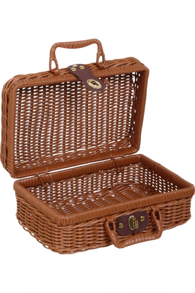 Сундук-чемодан декоративный Provence 26x18x11 см натуральный