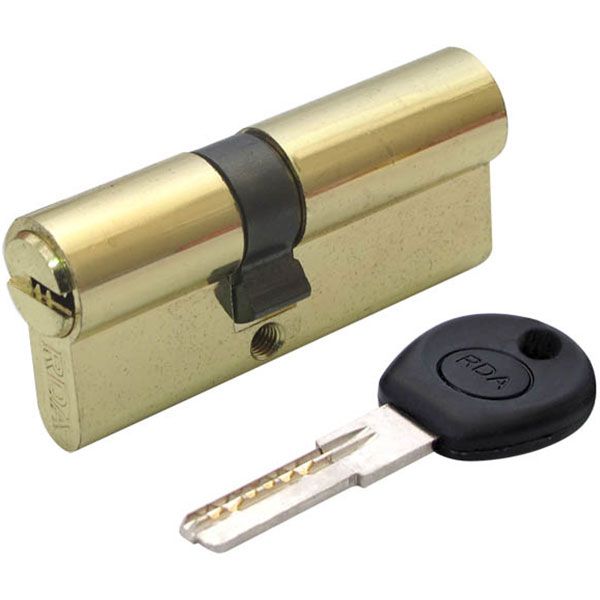 Цилиндр для дверей RDA 30/40 70 мм латунь