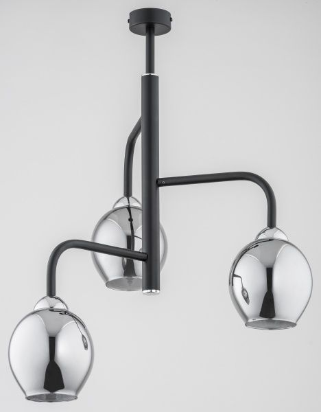 Люстра підвісна ALFA Volada 3x60 Вт E27 чорний 26453 